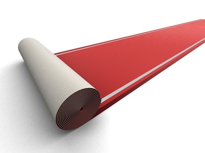 Roll of 3D Red Carpet