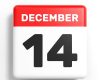 December 14th 3D Calendar