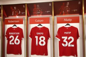 Robertson Gakpo and Matip Football Shirts