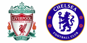 Liverpool v Chelsea Logos